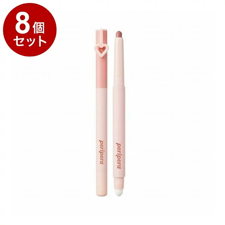 【単品8個セット】 ペリペラ ムードインシェードアイスティック P05 ブラウン アイシャドウ アイメイク Peripera 韓国コスメ【送料無料】