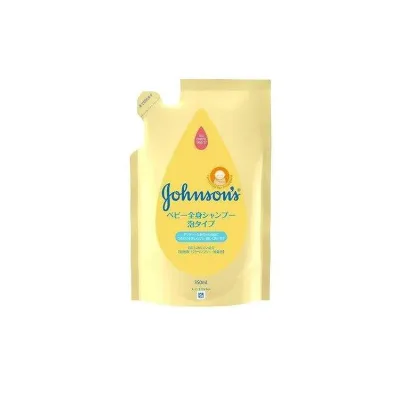 【単品4個セット】 ジョンソン&ジョンソン ジョンソン ベビー全身シャンプー 泡タイプ 詰替用 日用品 日用消耗品 雑貨品 350ml(代引不可)【送料無料】