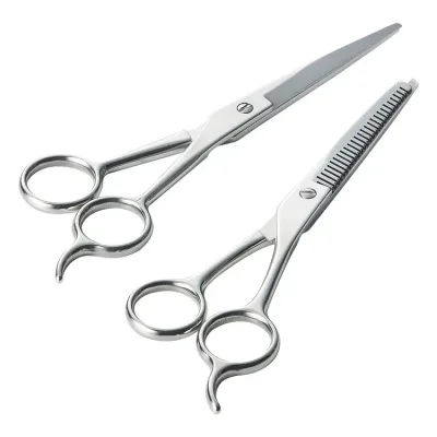 ヘアーカットハサミ2P 鋏 HC-40(代引不可)【送料無料】