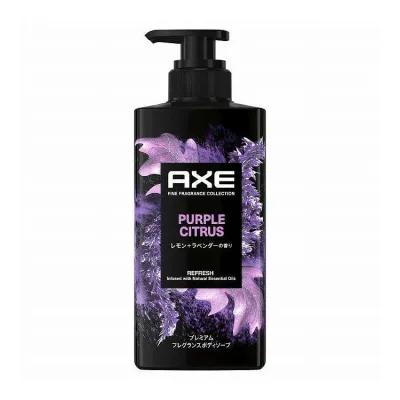 【単品14個セット】 アックス プレミアムフレグランス ボディソープ パープルシトラス ポンプ AXE ユニリーバ 440g(代引不可)【送料無料】