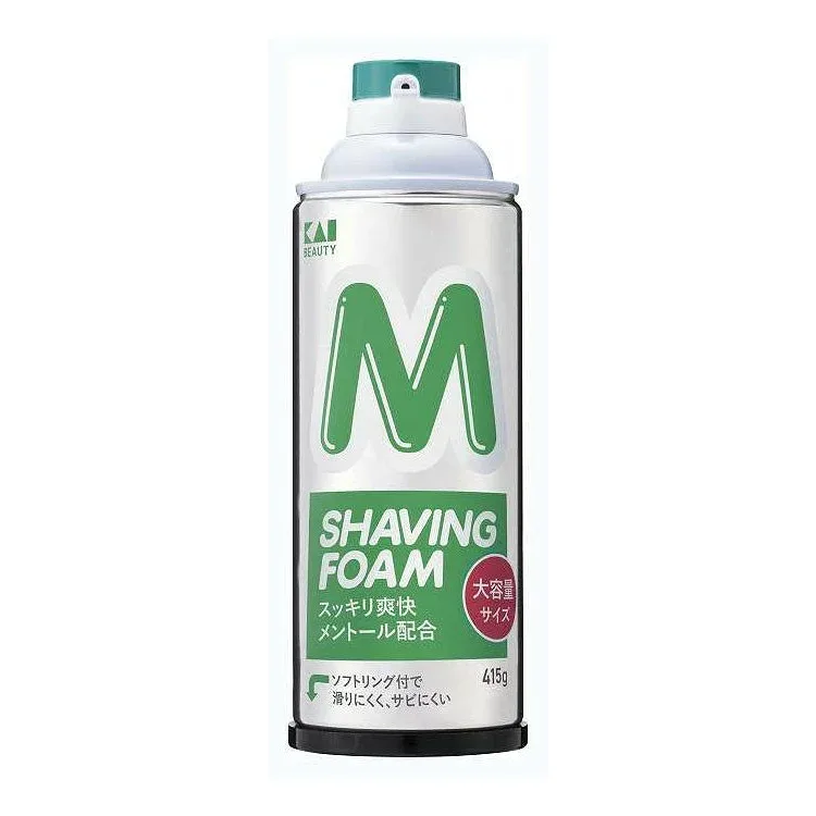 【単品10個セット】 GA0170 カイ シェービングフォーム 貝印 415G(代引不可)【送料無料】