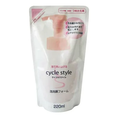 【単品17個セット】 サイクルスタイル泡洗顔フォーム詰替220ML 第一石鹸 220mL(代引不可)【送料無料】
