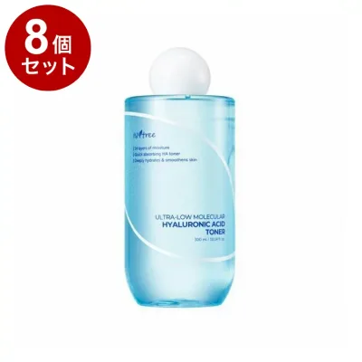 【単品8個セット】 イズエンツリー 超低分子ヒアルロン酸トナー ISNTREE 300ml【送料無料】