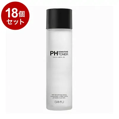 【単品18個セット】 SAM'U PHセンシティブトナー 130ml 低刺激 化粧水【送料無料】