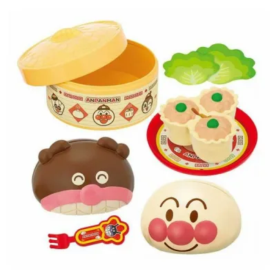せいろでどうぞ!アンパンマン中華まんセット ジョイパレット おもちゃ 玩具 知育玩具 ギフト プレゼント 誕生日 クリスマス キッズ 子供 こども 男の子 女の子【送料無料】