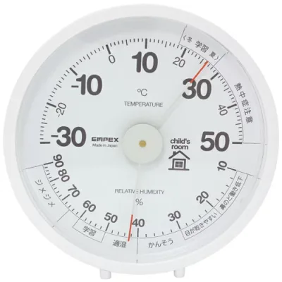 EMPEX(エンペックス) 置き掛け兼用 おうちルーム温湿度計 子供部屋用 TM-6331