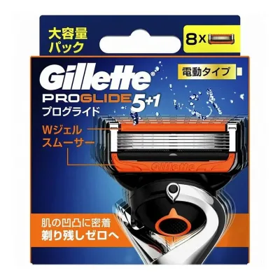 【単品6個セット】 P&G ジレット プログライドパワー替刃8個入り(代引不可)【送料無料】