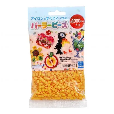 パーラービーズ 単色 やまぶききいろ 山吹色 1000p入り No.5057 カワダ 玩具 おもちゃ 玩具 おもちゃ アクセサリー キット ビーズ おもちゃ 女の子 男の子 子供 誕生日 誕生日プレゼント 紫 アイロンビーズ クリスマスプレゼント