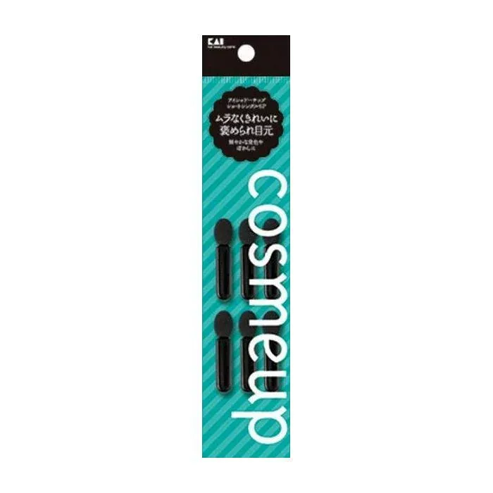 【単品5個セット】貝印 cosmeup アイシャドーチップ ショートシングル6P 日用品 日用消耗品 雑貨品(代引不可)【メール便(ゆうパケット)】