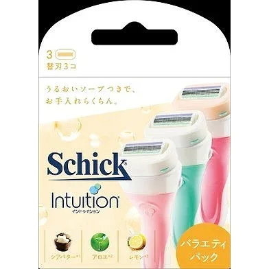 【単品14個セット】イントゥイションバラエティパック替刃3コ シック・ジャパン(代引不可)【送料無料】