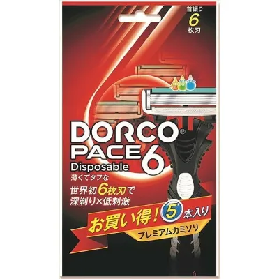 【単品5個セット】PACE6ディスポ5P ドルコ(代引不可)【送料無料】