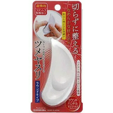【単品12個セット】NC-301ツメヤスリラウンドタイプ (株)グリーンベル(代引不可)【送料無料】
