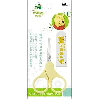 【単品8個セット】KK1494 ツメキリハサミ(くまのプーさん) 貝印(美粧)(代引不可)【送料無料】