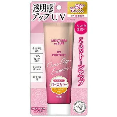 【単品2個セット】メンタームザサン トーンアップUVエッセンスローズ 近江兄弟社(代引不可)