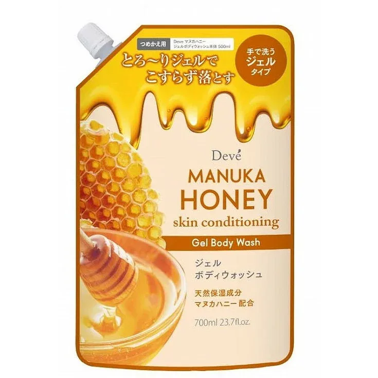 【単品10個セット】ディブ マヌカハニー ジェルボディウォッシュ 詰替 熊野油脂(代引不可)【送料無料】