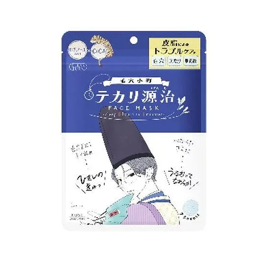 【単品6個セット】 クリアターン毛穴小町テカリ源治マスク コーセーコスメポート株式会社(代引不可)【送料無料】
