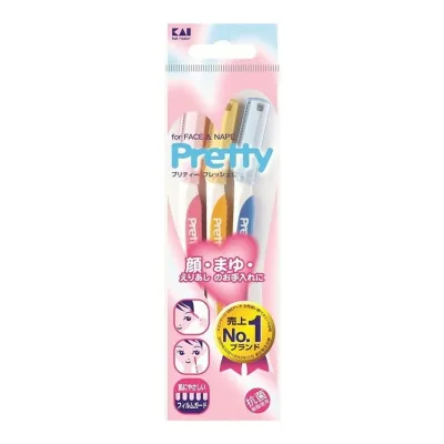 【単品2個セット】 プリティフェイスL3本FRL-3P16 貝印株式会社(代引不可)