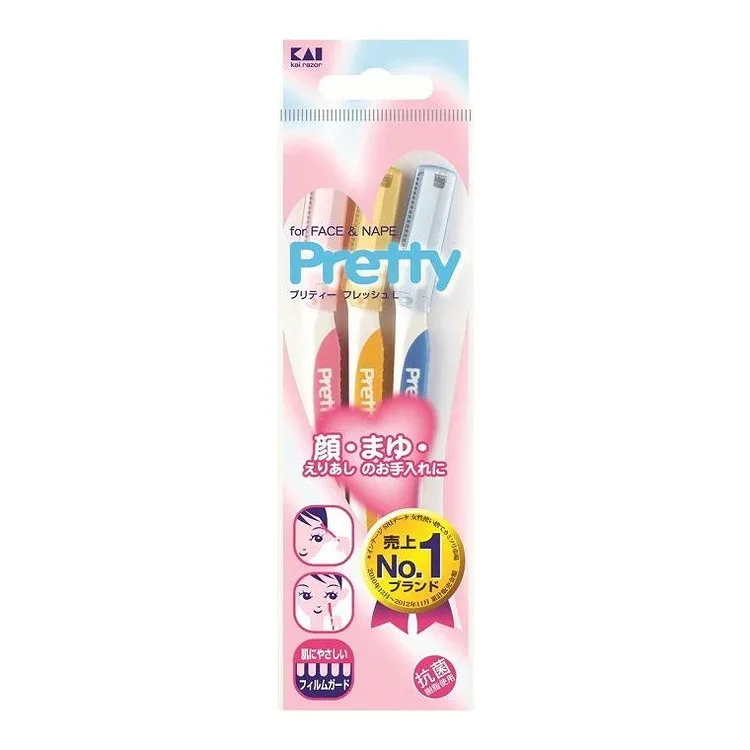 【単品7個セット】 プリティフェイスL3本FRL-3P16 貝印株式会社(代引不可)【送料無料】