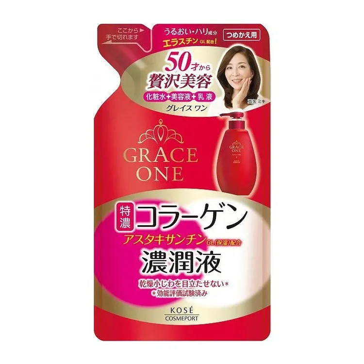 【単品6個セット】 グレイスワン濃潤液つめかえ200ML コーセーコスメポート株式会社(代引不可)【送料無料】