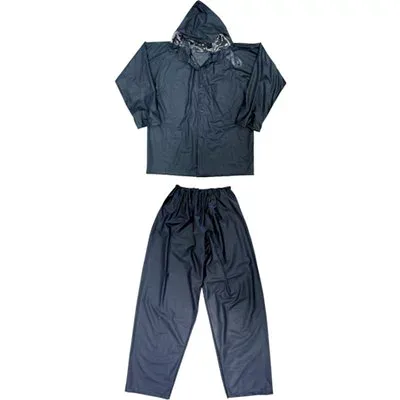 カジメイク レインワーク ネイビー 3L 1800553L 保護具 作業服 雨具(代引不可)