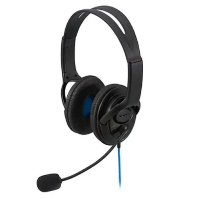 ナカバヤシ ゲーム用ヘッドセット両耳 ブラック MHM-SGM23BK パソコン周辺機器(代引不可)