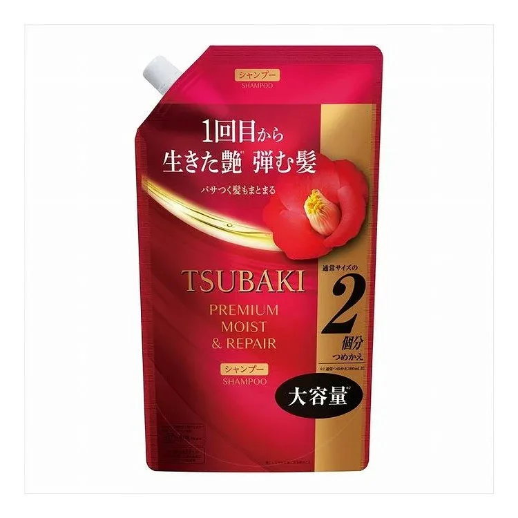 【単品6個セット】 TSUBAKI(ツバキ) プレミアム モイスト&リペア シャンプー600(代引不可)【送料無料】