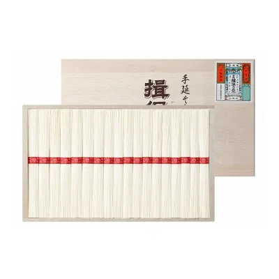 揖保乃糸 上級木箱入り ギフト 産直 ご当地グルメ 熨斗 贈り物 のし対応 プレゼント 誕生日(代引不可)【送料無料】