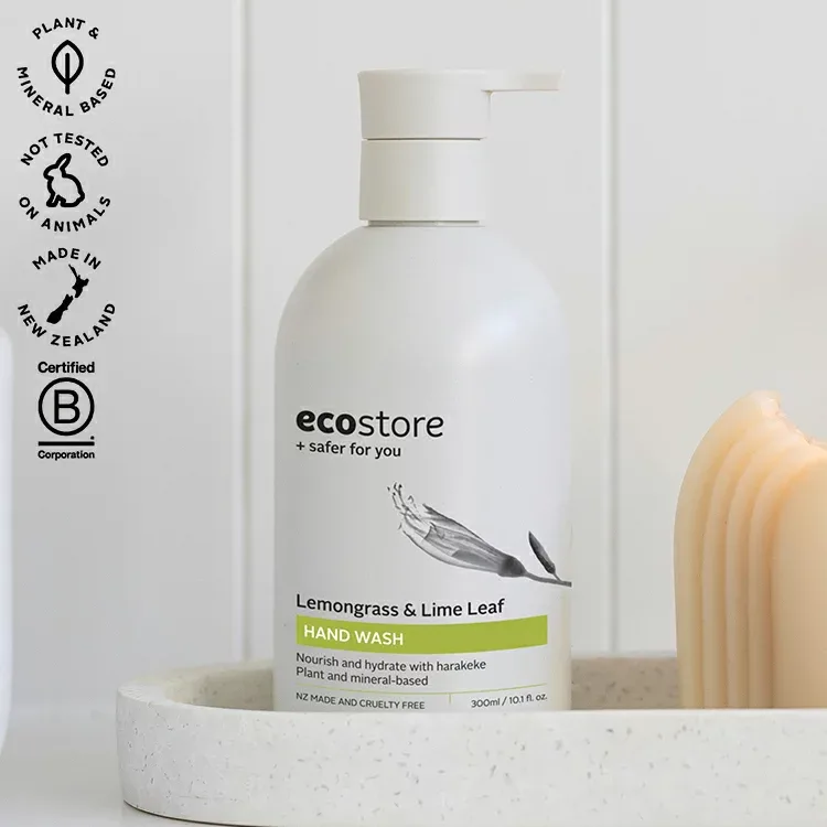 ecostore ハンドウォッシュポンプ レモングラス&ライムリーフ 300mL エコストア ハンドウォッシュ