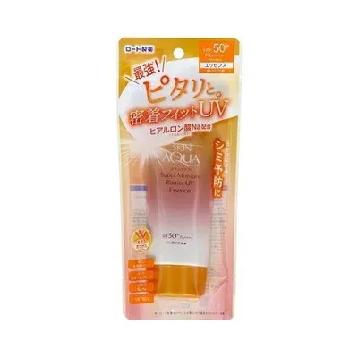 【単品2個セット】 スキンアクア スーパーモイスチャーバリアUVエッセンス 70g ロート製薬(代引不可)【送料無料】