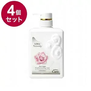 【単品4個セット】 レイヴィー ラディアンスボディシャンプー ダマスクローズ 600ml【送料無料】
