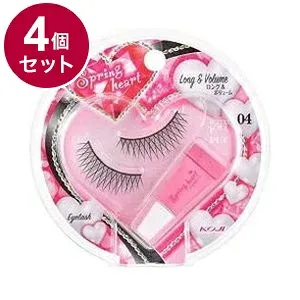 【単品4個セット】 スプリングハート アイラッシュ 04 ロング&ボリューム 1セット コージー本舗【送料無料】