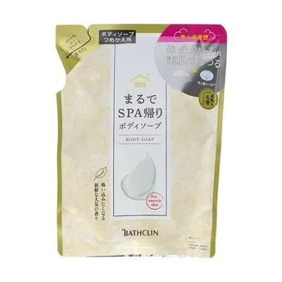 【単品5個セット】 まるでSPA帰りボディソープ つめかえ用 400ml バスクリン(代引不可)【送料無料】