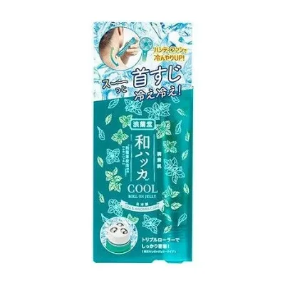 【単品9個セット】 潤素肌 和ハッカ冷んやりロールオンジェリー(代引不可)【送料無料】