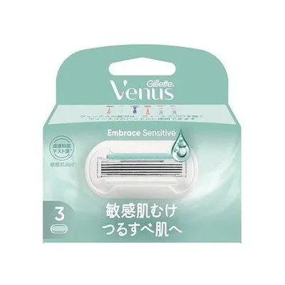 【単品2個セット】 ヴィーナス敏感肌むけ替刃3B(代引不可)【送料無料】