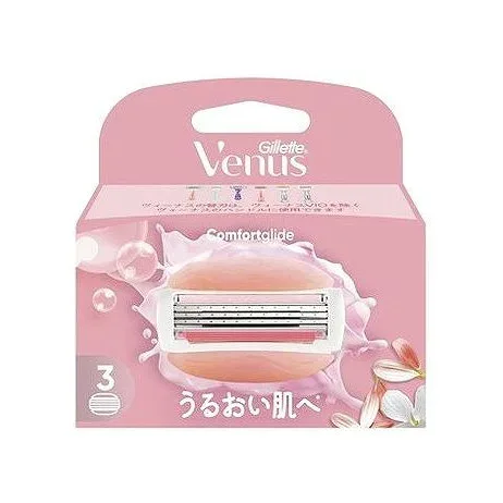 【単品3個セット】 ヴィーナスうるおい肌ホワイトティーの香り替刃3B(代引不可)【送料無料】