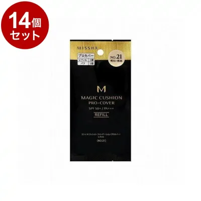 【単品14個セット】MISSHA ミシャ M クッションファンデーション プロカバー レフィル No21 15g コスメ 化粧品 話題 韓国 韓国コスメ【送料無料】