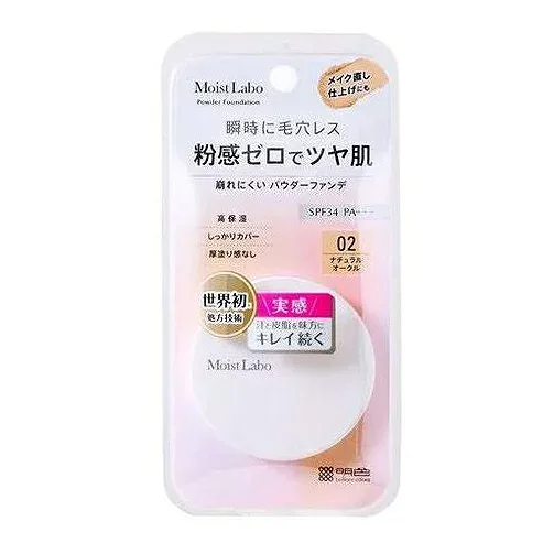 【単品5個セット】 モイストラボ パウダレスフィット ファンデーション(ナチュラルオークル) 明色化粧品(代引不可)【送料無料】