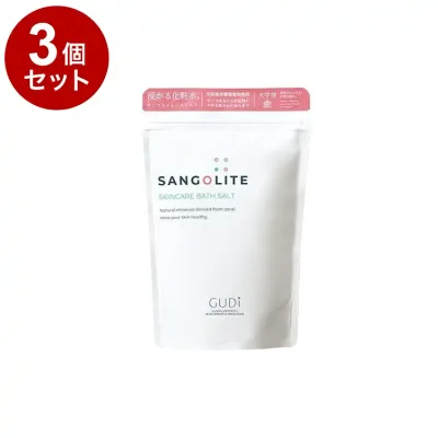 【単品3個セット】 サンゴライト バスソルト プラス 500g 入浴剤 炭酸発砲【送料無料】
