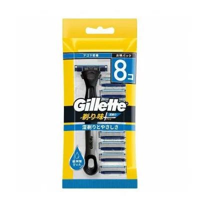 【単品2個セット】 P&Gジャパン ジレット剃り味+プラス深剃り7Bホルダー付(代引不可)【送料無料】