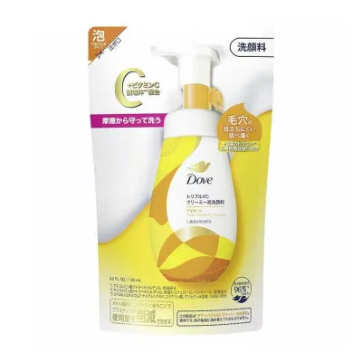 ユニリーバ・ジャパン ダヴ トリプルVC クリーミー泡洗顔料 つめかえ用 125mL(代引不可)