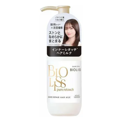 【単品3個セット】 コーセーコスメポート サロンスタイル ビオリス ピュアレタッチ インナーリペア ヘアミルク 120mL(代引不可)【送料無料】