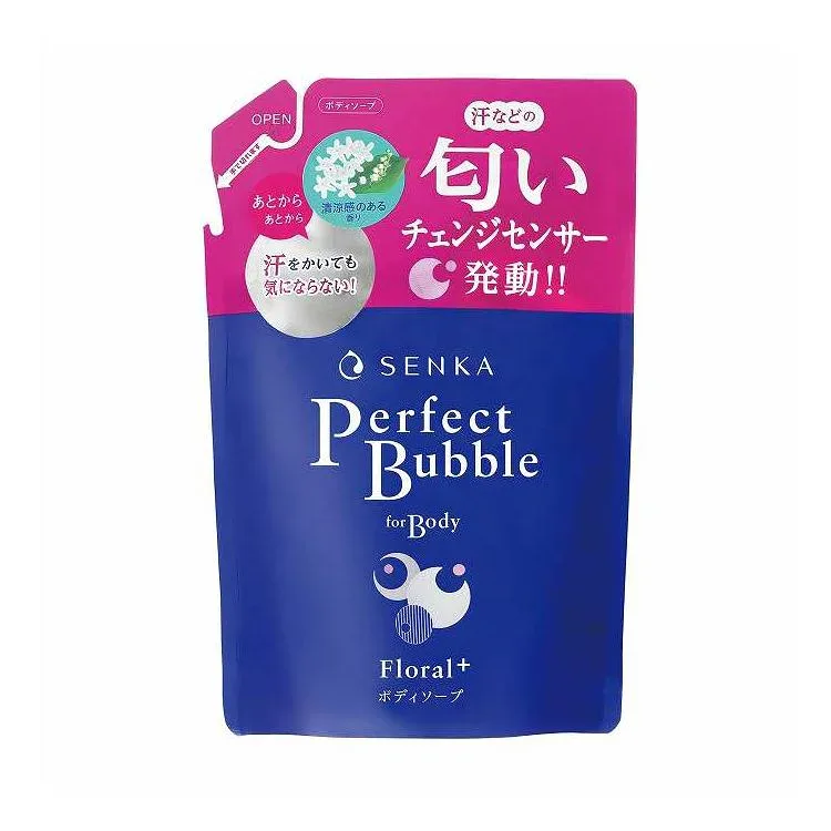 【単品12個セット】 ファイントゥデイ 専科 パーフェクトバブル フォーボディ フローラルプラス つめかえ用 f 350mL(代引不可)【送料無料】