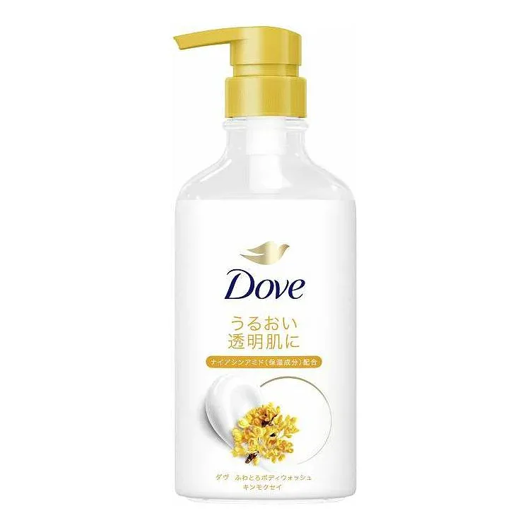 【単品14個セット】 ユニリーバ・ジャパン ダヴ ふわとろボディウォッシュ キンモクセイ ポンプ 450G(代引不可)【送料無料】