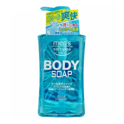 【単品20個セット】 メンズソフティモ クールボディソープ 550ml(代引不可)【送料無料】