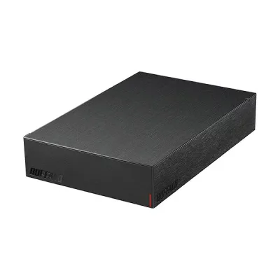 (まとめ)バッファロー ドライブステーションUSB3.2(Gen1)対応外付けHDD 2TB ブラック HD-LE2U3-BB 1台【×3セット】