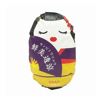 【単品4個セット】 和せっけん 芸者 ペリカン石鹸(代引不可)【送料無料】