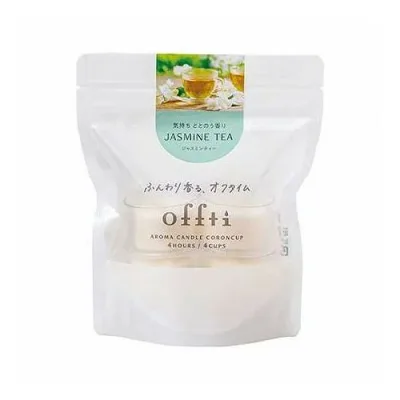 ペガサスキャンドル offti オフティ アロマキャンドル コロンカップ ジャスミンティー 心地よい眠りをうながす offti-6665602(代引不可)