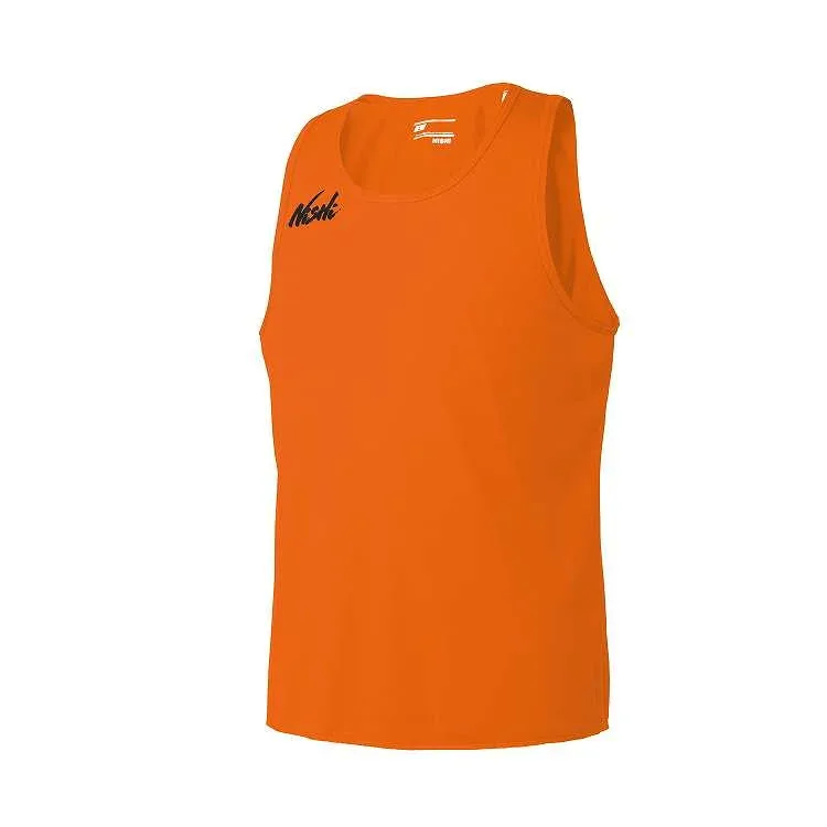 ニシ・スポーツ NISHI ランニングトップ MEN S S オレンジ ランニング 陸上競技 ウェア 服 アパレル【送料無料】