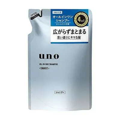 【単品4個セット】 ウーノ オールインワンシャンプー スマート つめかえ 用 ファイントゥデイ 400ml(代引不可)【送料無料】