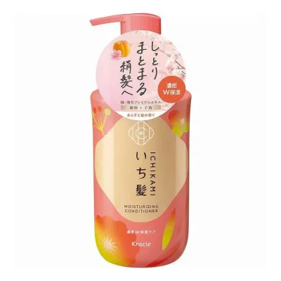 【単品6個セット】 いち髪 濃密W保湿ケア コンディショナー ポンプ クラシエホームプロダクツ販売 450g(代引不可)【送料無料】